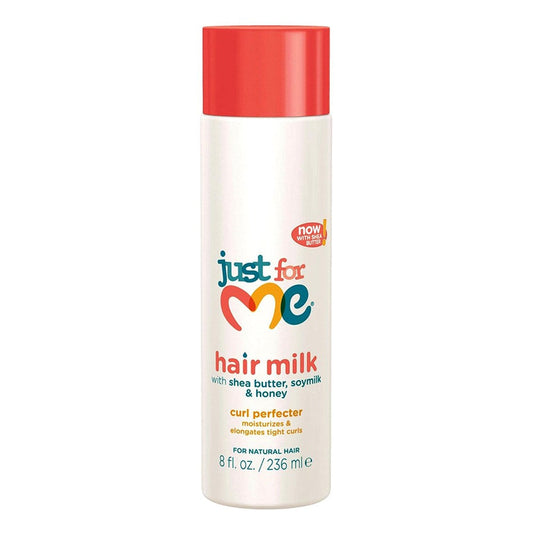 White Smoke JUST FOR ME Natural Hair Milk Curl Smoother (8oz)