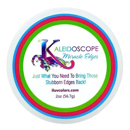 White Smoke KALEIDOSCOPE Miracle Drops Edge Pomade - 2-N-1 Edge Control Gel (2oz)