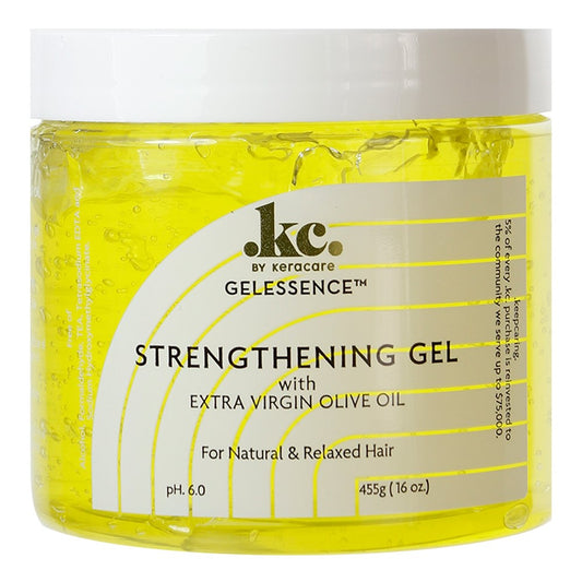 Light Gray KC BY KERACARE CURLESSENCE Strengthening Gel [Extra Virgin Olive Oil] (16oz)