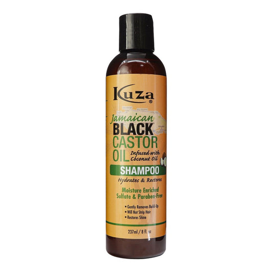 White Smoke KUZA Jamaican Black Castor Oil Shampoo (8oz)