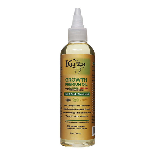 White Smoke KUZA Growth Premium Oil Hair &amp; Scalp Treatment (4oz)