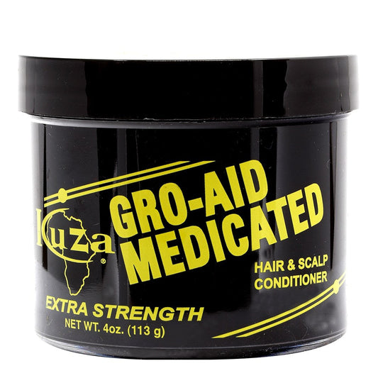 Black KUZA Medicated Gro-Aid (4oz)