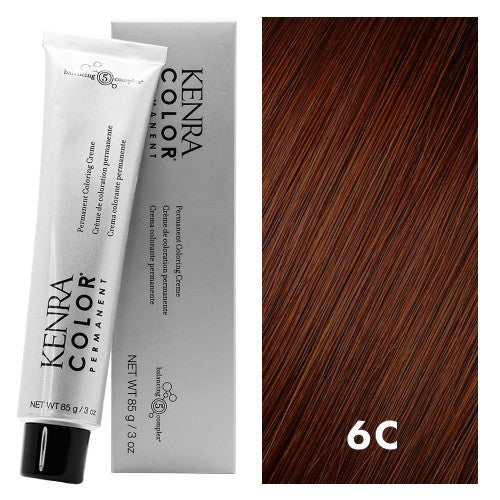 Saddle Brown Kenra Color Permanent 6C Dark Blonde Copper 3oz