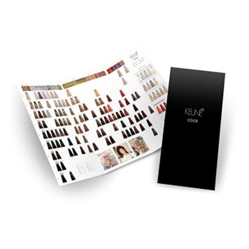 White Smoke Keune Tinta / Semi Color Paper Swatch Chart