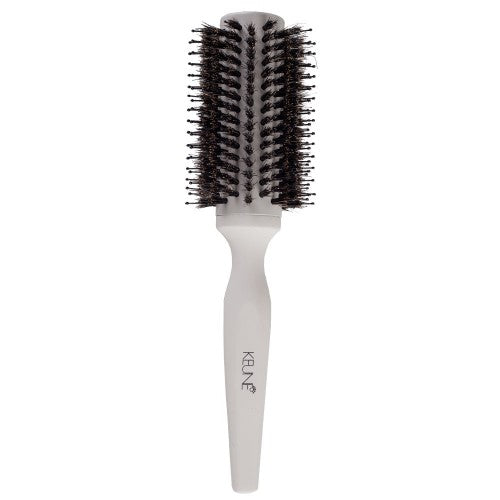 White Smoke Keune Style Smooth Round Bristle Brush 33mm