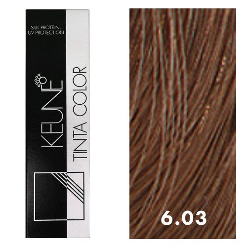 White Smoke Keune Tinta Color 6.03 Dark Mocha Blonde 2oz