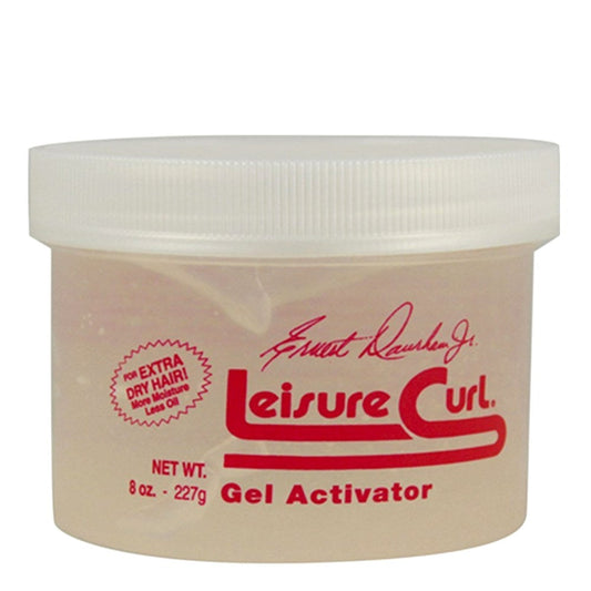 Light Gray LEISURE CURL Gel Activator [Extra Dry Hair]