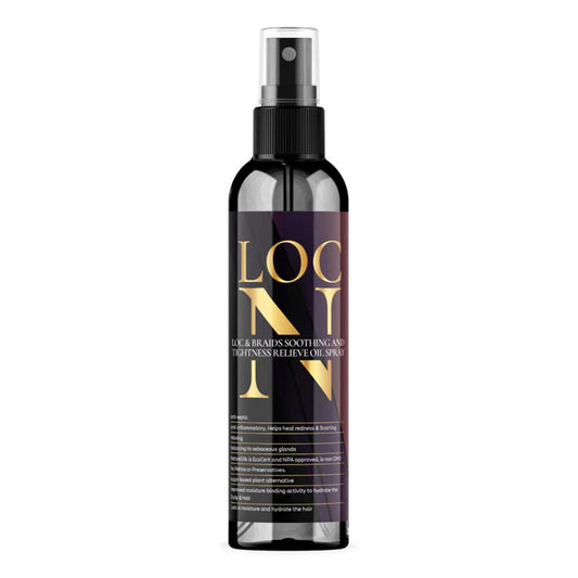 White Smoke LOC N Loc &amp; Braids Soothing and Tightness Relieve Oil Spray (8oz)