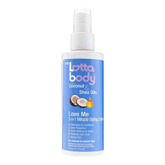 White Smoke LOTTABODY Coconut &amp; Shea Oils 5 In 1 Leave In Treatment (5.1oz)
