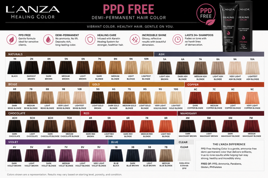 White Smoke L'ANZA Healing Color PPD Free
