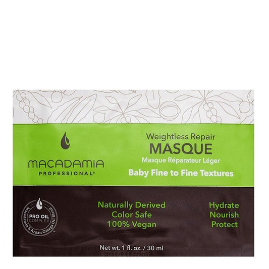 Dark Slate Gray MACADAMIA Weightless Repair Masque Packet - 1oz