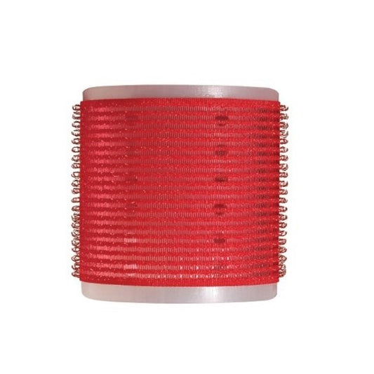 Firebrick BabylissPRO Magic Velcro Hair Rollers – Red – 65mm 6/pack