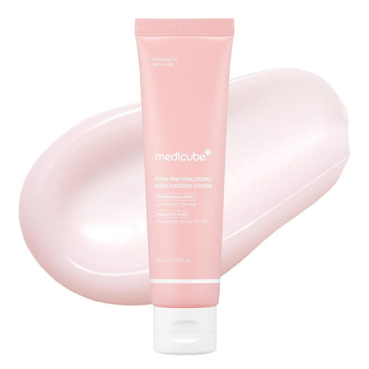 White Smoke MEDICUBE PDRN PINK HYALURONIC MOISTURIZING CREAM 50ml