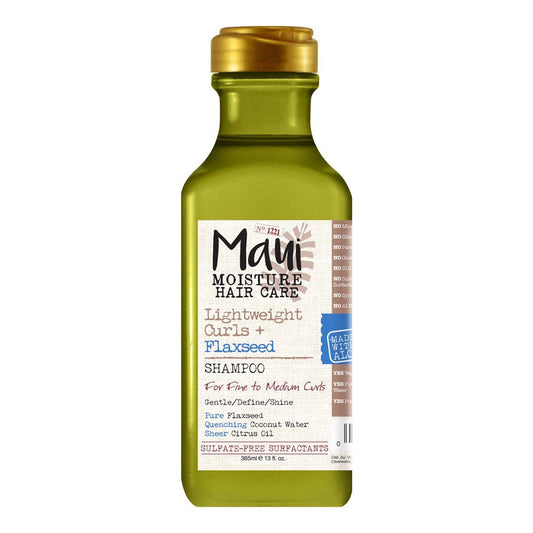 White Smoke MAUI MOISTURE Lightweight Curls + Flaxseed Shampoo (13oz)