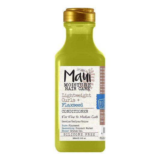 Dark Goldenrod MAUI MOISTURE Lightweight Curls + Flaxseed Conditioner (13oz)