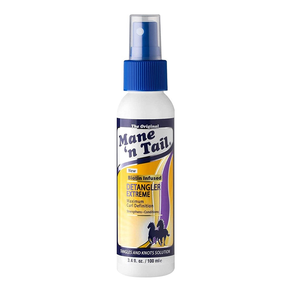 White Smoke MANE 'N TAIL Biotin Infused Detangler Spray (3.4oz)