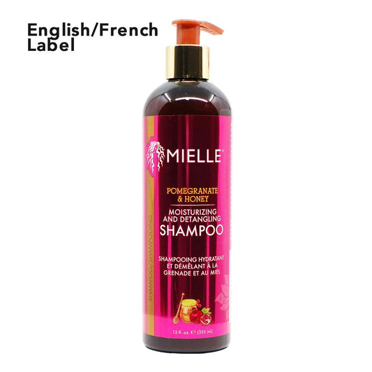 White Smoke MIELLE Pomegranate &amp; Honey Moisturizing &amp; Detangling Shampoo (12oz)