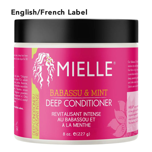 White Smoke MIELLE Babassu &amp; Mint Deep Conditioner (8oz)