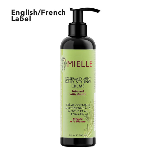 White Smoke MIELLE Rosemary Mint Multivitamin Daily Styling Creme (8oz)