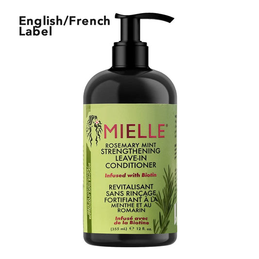 White Smoke MIELLE Rosemary Mint Strengthening Leave In Conditioner (12oz)
