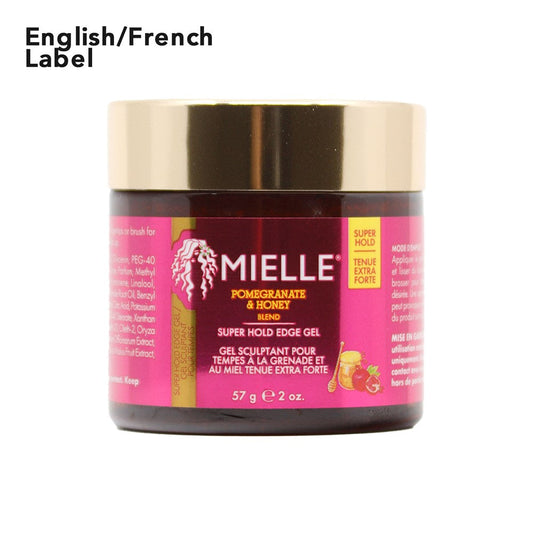 White Smoke MIELLE Pomegranate &amp; Honey Super Hold Edge Gel (2oz)