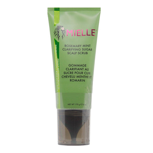 White Smoke MIELLE Rosemary Mint Strengthening Sugar Scalp Scrub (6oz)