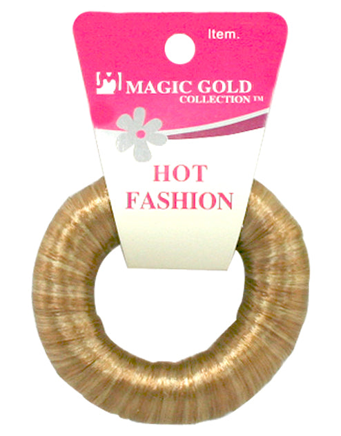 Magic Gold Hair Ring #2437 (Beige/Gold) -dz