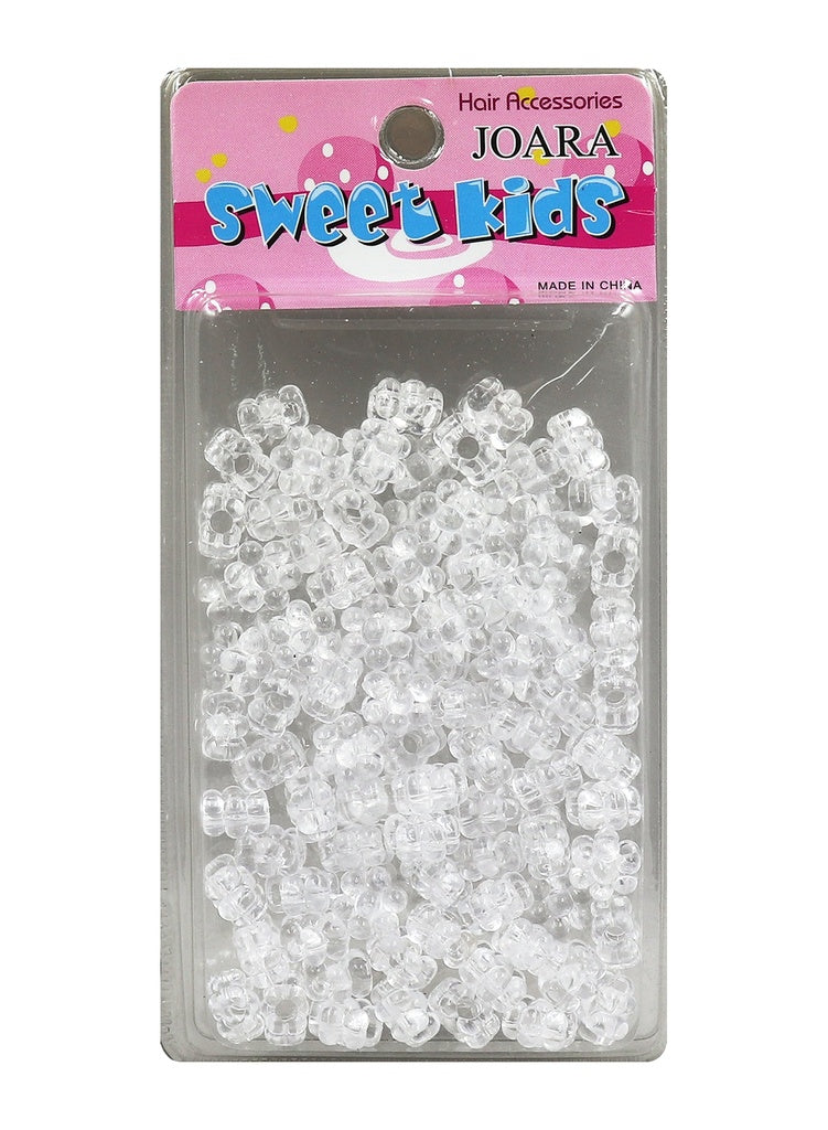 Magic Gold Plastic Bead Crown #1657 Clear -pc