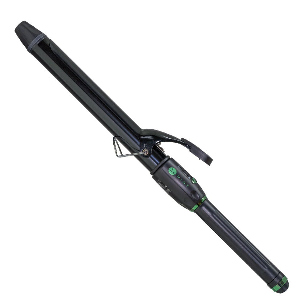 White Smoke Mint Extra Long Curling Iron 1.5"