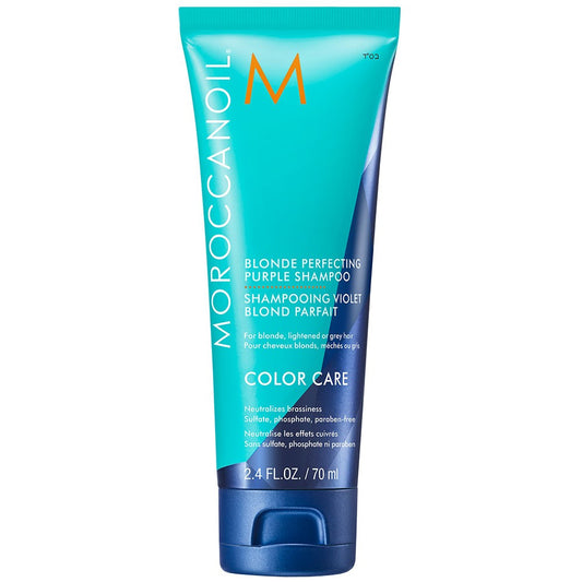 White Smoke Moroccanoil Blonde Perfecting Purple Shampoo 34oz