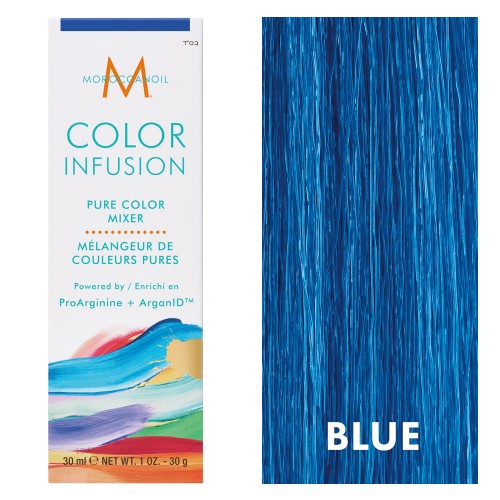 White Smoke Moroccanoil Color Infusion Pure Color Mixer Blue 1oz