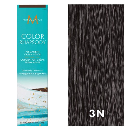 Dark Slate Gray Moroccanoil Color Rhapsody 3N/3.0 Dark Brown 2oz