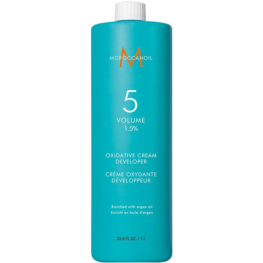 Light Sea Green Moroccanoil Oxidative Cream Developer 34oz - 40 Vol
