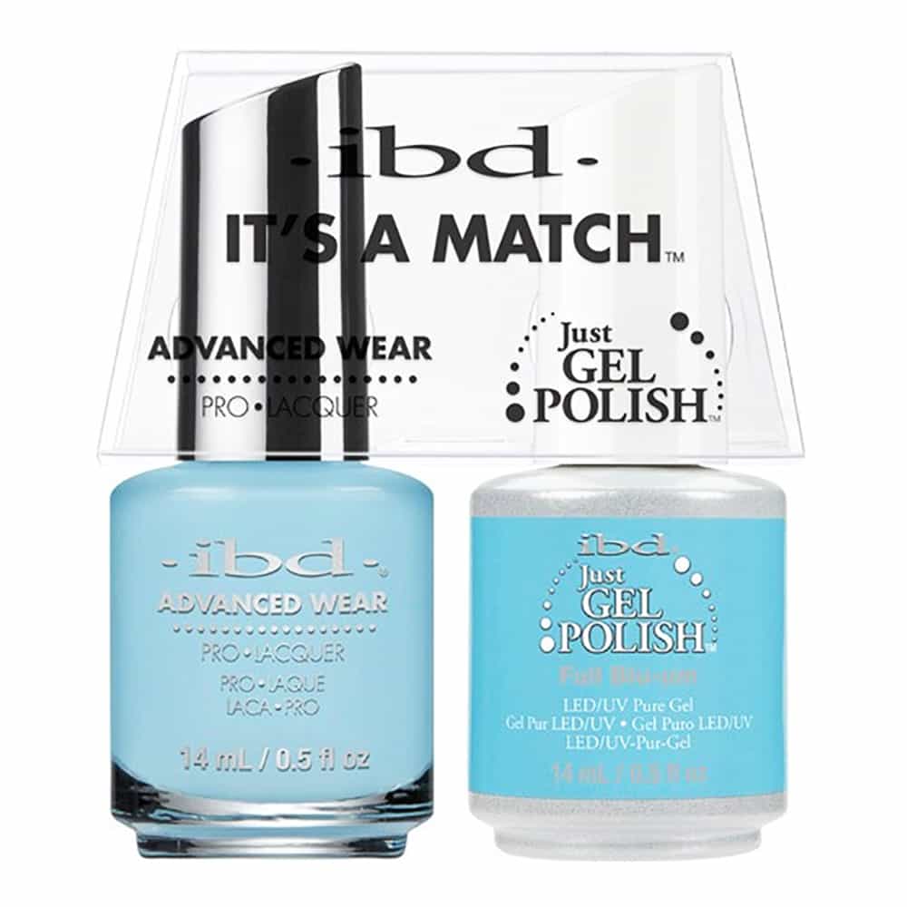 White Smoke IBD Just Gel Polish It's A Match - Full Blu-um