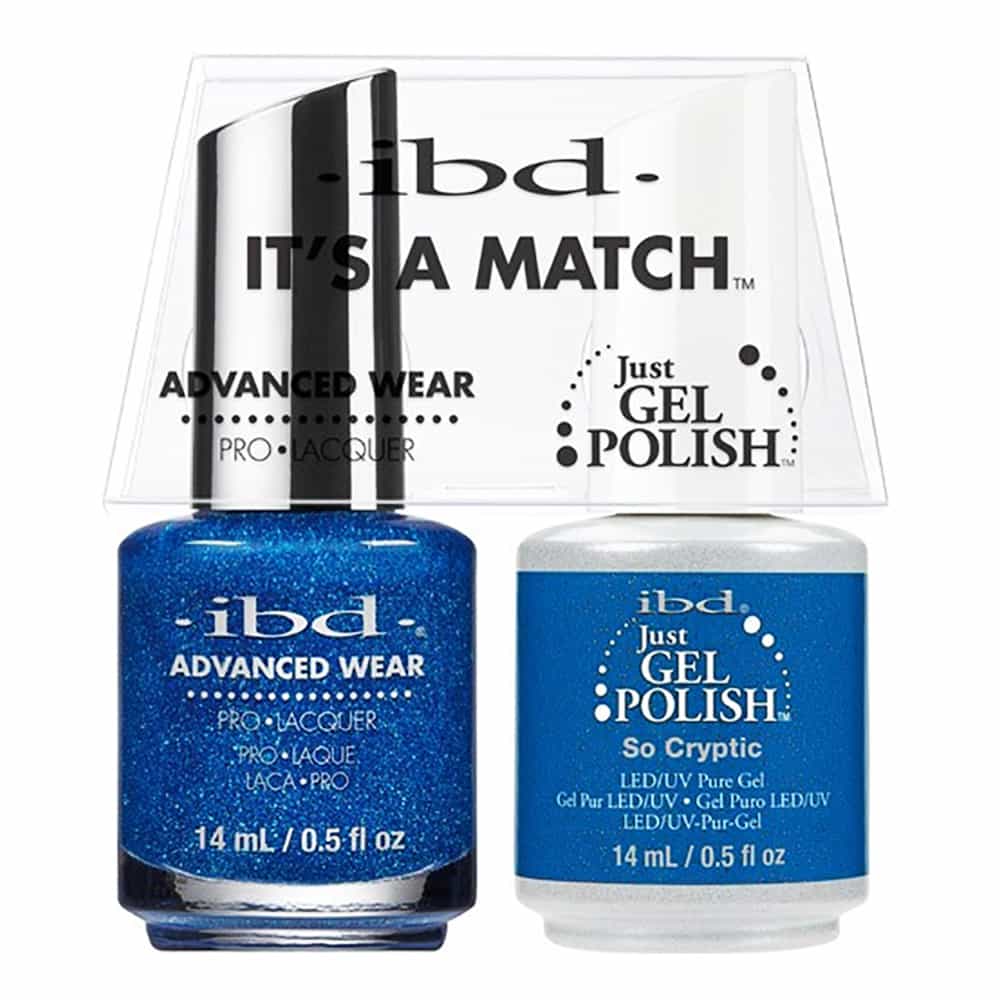 White Smoke IBD Just Gel Polish It's A Match - So Cryptic
