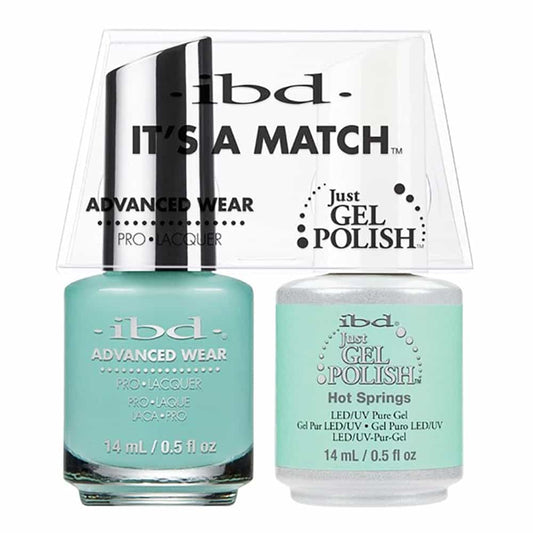 White Smoke IBD Just Gel Polish It's A Match - Hot Springs