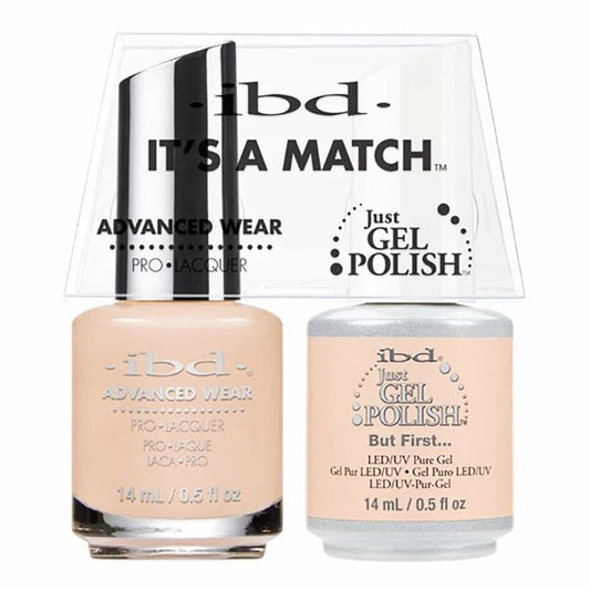 White Smoke IBD Just Gel Polish It's A Match - But First