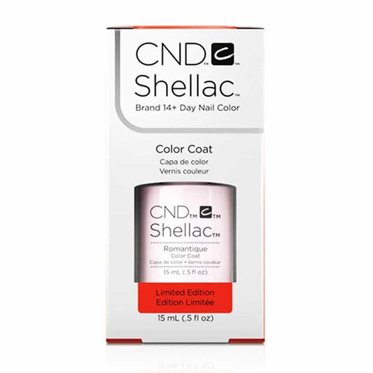 White Smoke CND Shellac Romantique 15ml/0.5 fl oz