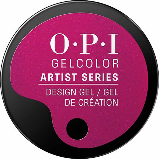 White Smoke OPI Gelcolor A/S A Fuchsia Too Many 4g/0.21 oz GP 001