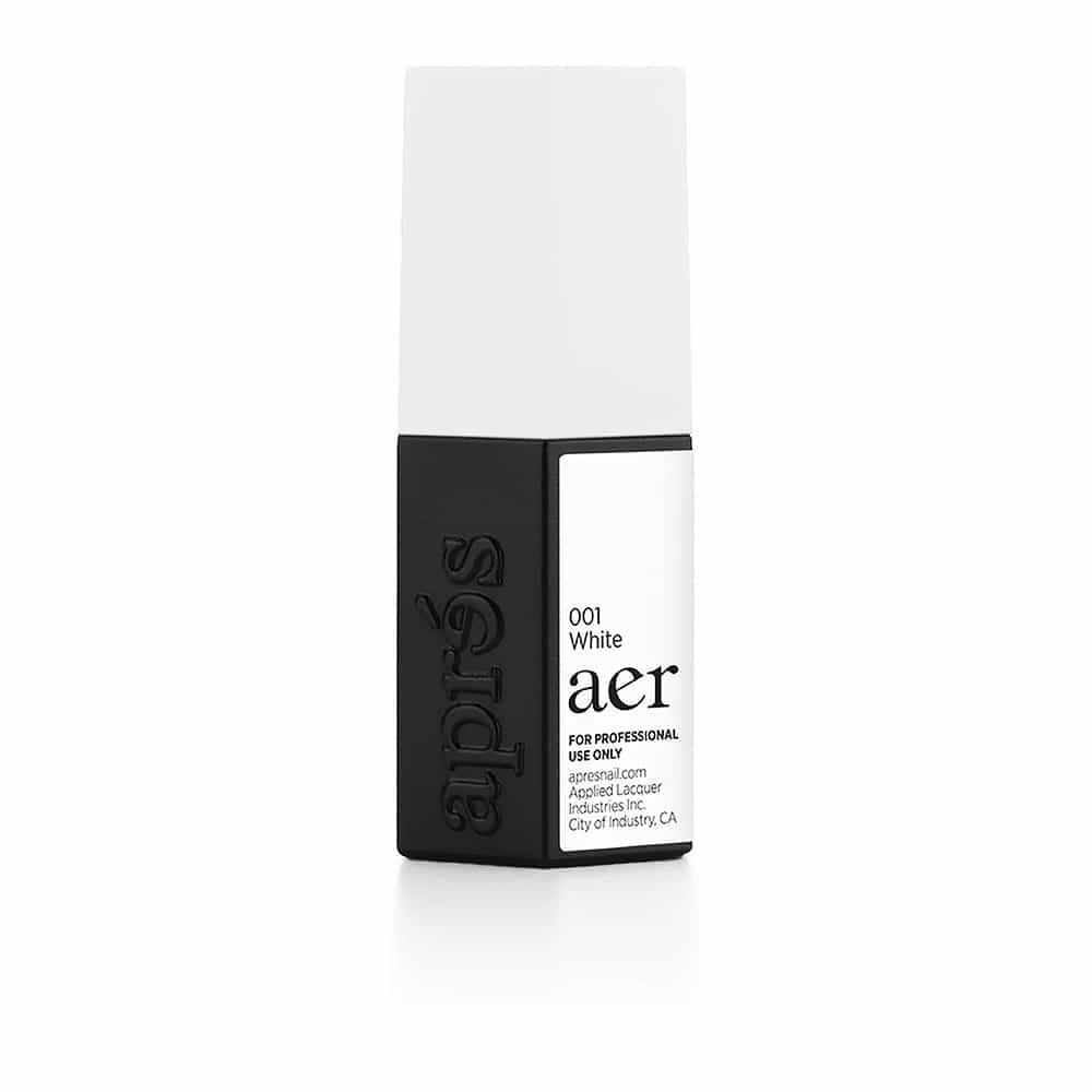 Dark Slate Gray Apres Aer Gel Warm Color 15 ml/0.5 oz White AERG-001 78004