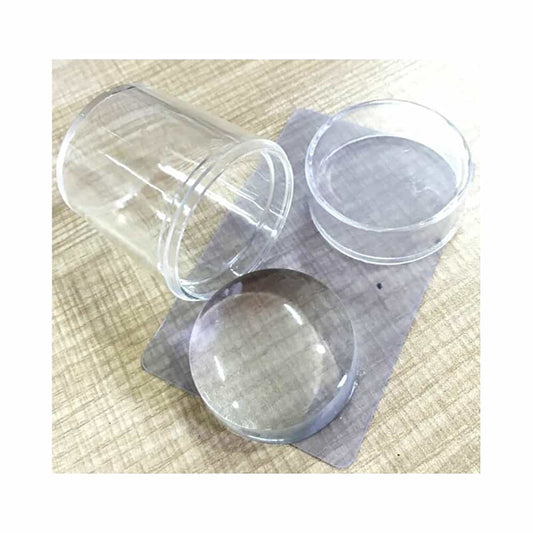 Light Gray Cre8tion Clear Nail Art Stamper YZ019 / 1101-0020 04523