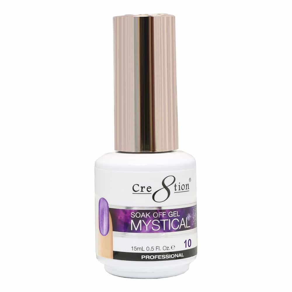 White Smoke Cre8tion Soak Off Gel Mystical 10