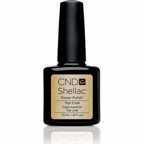 White Smoke CND Shellac UV Top Coat 0.25 fl oz/7.3ml - 40401
