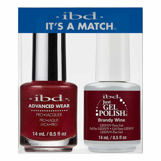 Lavender IBD Just Gel Polish It's A Match - Brandy Wine 150BD/79847