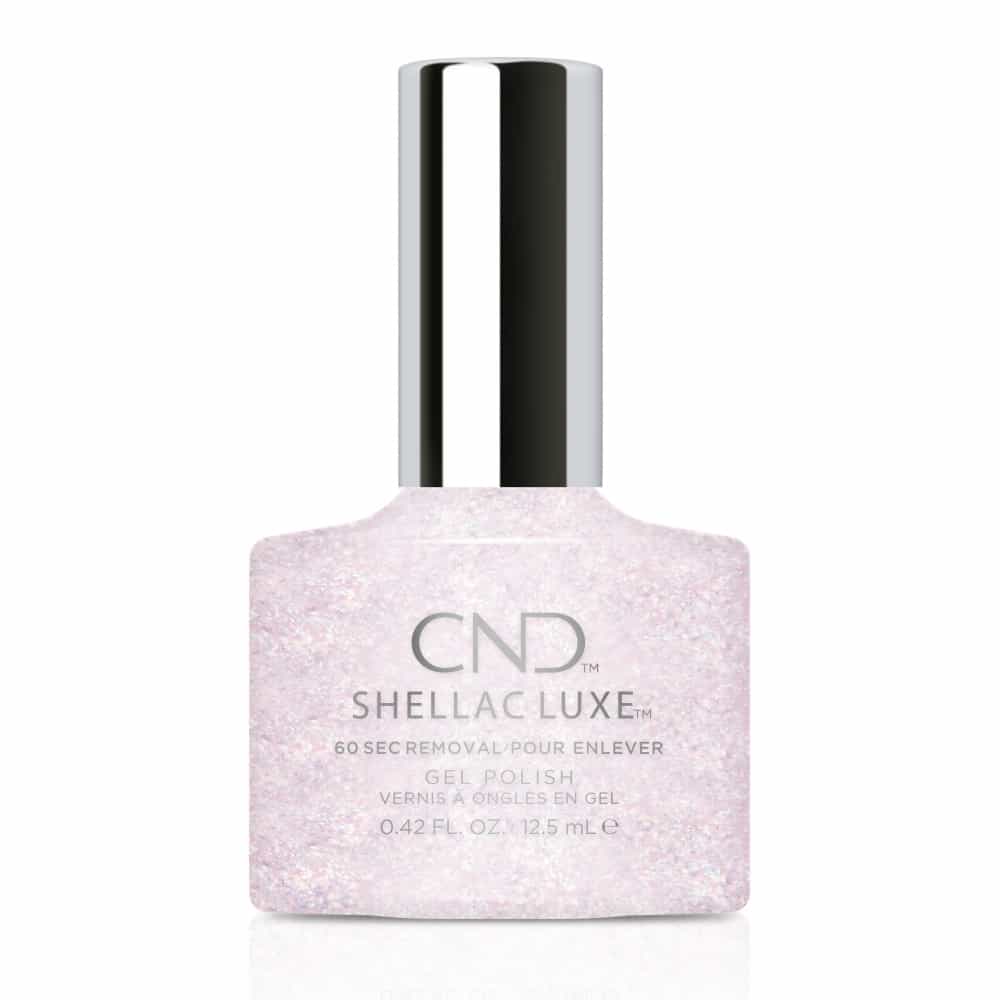 White Smoke CND Shellac Luxe Ice Bar 0.42 fl oz