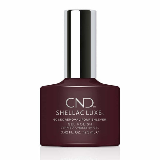 White Smoke CND Shellac Luxe Black Cherry 0.42 fl oz