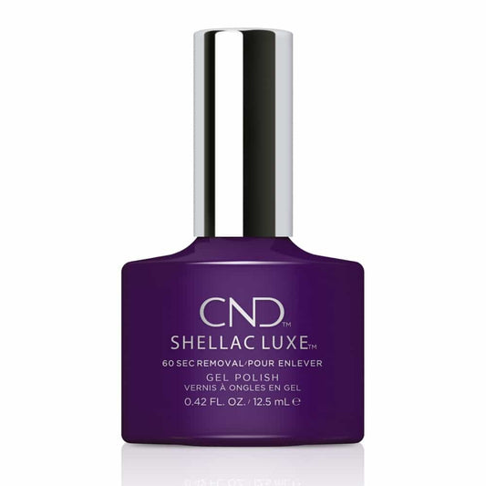 White Smoke CND Shellac Luxe Temptation 0.42 fl oz