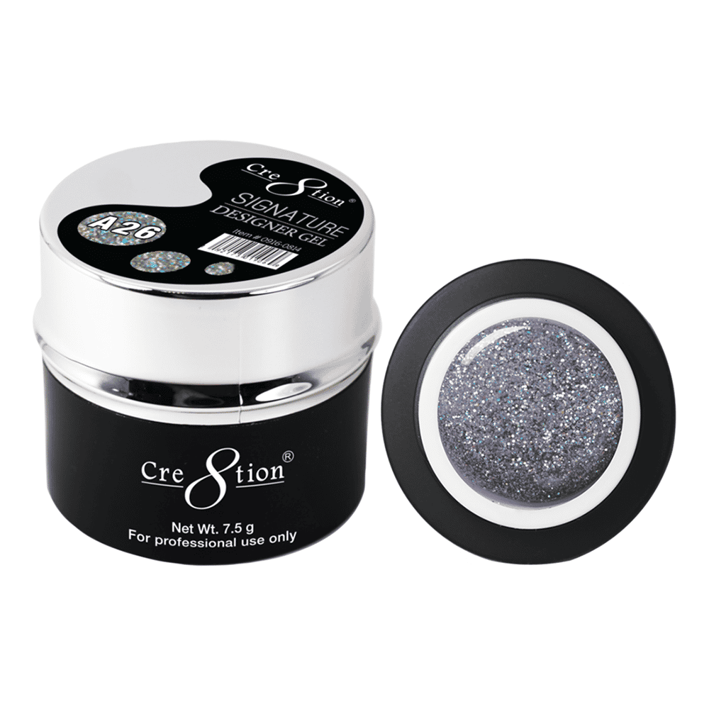 White Smoke Cre8tion A26 Signature Designer Gel 7.5 g 0916-0804