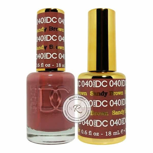 White Smoke Daisy Soak Off Gel - Sandy Brown - DC040