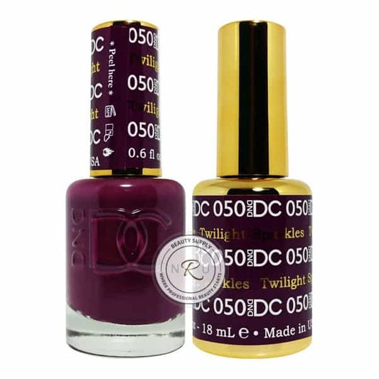 White Smoke Daisy Soak Off Gel - Twilight Sparkles - DC050